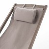 PAGED Folding Tanning Chairs Set of 2 Portable Lounge Chair Outdoor for Camping, Beach, Picnics, Patio, Pool - 3 of 4