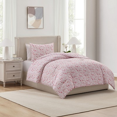 Nestl Modern Comforter, 3pc Floral Comforter Set, Floral Bedding Set