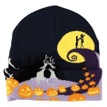 Nightmare Before Christmas Curly Hill Cuff Beanie