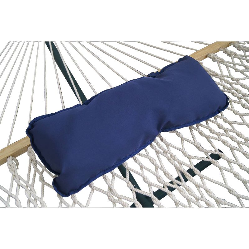 Blue Wave Island Retreat 15&#39; Hammock Set - Relaxing Outdoor Oasis, Easy-Move Stand, Comfortable Polyester Pad & Pillow, 5 of 11