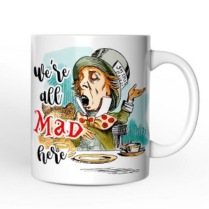 The Mad Hatter Tea Party Mug, Vintage 1860s Alice's Adventure in Wonderland (Non-Custom Only)| OrnamentallyYou - 1 of 4