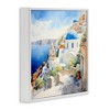 Stupell Industries Santorini City Landscape, 12" x 12" - 3 of 4
