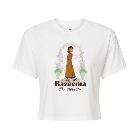 Women's - Disney - Bazeema The Artsy One Cropped Graphic T-Shirt - image 1 of 4