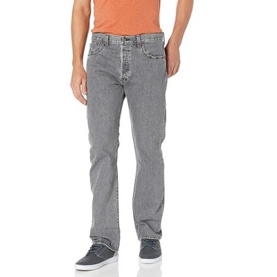 Levis Mens 501 Original Fit Jeans - DiRienzo Grey