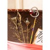 HalloweenCostumes.com    Disney Alice Through The Looking Glass Mad Hatter Hat Pin Set, Orange - 3 of 4