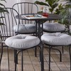 Kensington Garden 4pc 15"x15" Outdoor Bistro Chair Cushions - 2 of 4