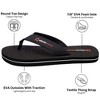 Alpine Swiss Mens Flip Flops Lightweight Thong Sandals Beach Sandals EVA Sole for Comfort Durable Flip Flops for Men Casual Wear Pool Outdoor Sandal - 3 of 4