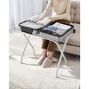 Luggage Rack, Suitcase Stands, Luggage Stand, Foldable Steel Frame,Holds up to 110 lb, 27 x 14.8 x 22.6 inches - 4 of 4