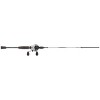 Profishiency 6ft 3in Grey and White Spincast Combo