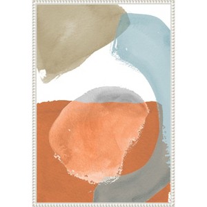 Amanti Art Shapes In Pastel II by Elizabeth Medley Canvas Wall Art Print Framed 16 x 23-in. - 1 of 4