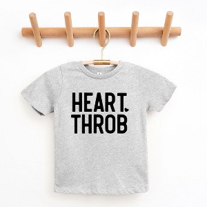 The Juniper Shop Heart Throb Small Heart Puff Print Toddler Short Sleeve Tee - 1 of 3
