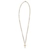 Dicksons Justified Cross Pendant Men's 24 Inch Stainless Steel Everyday Necklace in Jewelry Box with Sentiment Card - 3 of 4