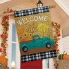 Briarwood Lane Fall House Flag 40x28 For Outdoor Autumn Pickup Truck Burlap For Fall House Flag - 4 of 4