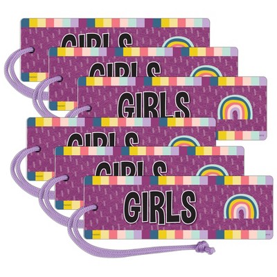 Teacher Created Resources Oh Happy Day Magnetic Girls Pass, Pack of 6