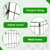 FDW Dog Playpen Dog Pen 24/30/36/42/48in Puppy Playpen with Door Entry Foldable Exercise Pen for Indoor Outdoor Use - 3 of 4