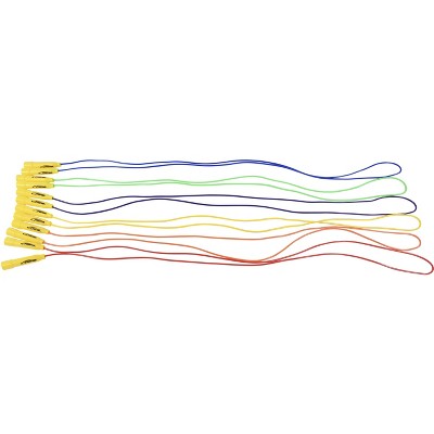 Sportime Jump Ropes, 8 Feet, Assorted Colors, set of 6
