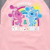 Girls' - Blue's Clues & You! - Sunshine and Rainbows Shirt Tail Raglan Graphic T-shirt - 2 of 4