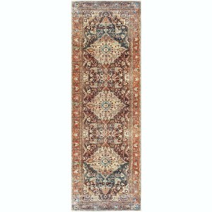 Mark & Day West Frankfort Washable Woven Indoor Area Rugs - 1 of 4
