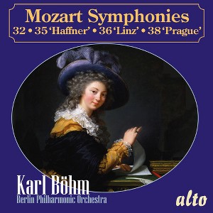 Karl Bohm & Berlin Philharmonic Orchestra - Mozart: Symphonies 32, 35 Haffner, 36 Linz and 38 Prague (CD) - 1 of 1