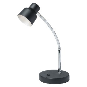Gooseneck Track LED Table Lamp Black (Includes Energy Efficient Light Bulb) - Ore International