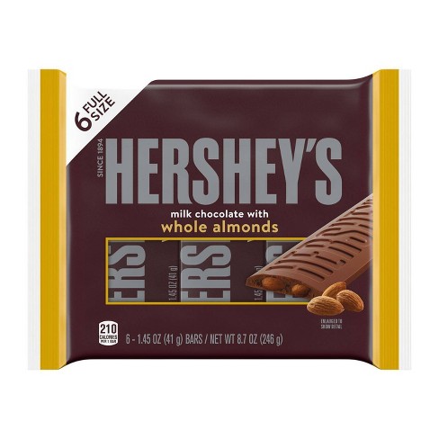 hershey almonds 6ct hersheys bulk