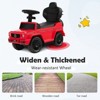 Infans 3 in 1 Ride on Push Car Mercedes Benz G350 Stroller Sliding Car w/ Canopy - 2 of 4