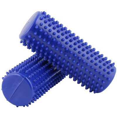 CanDo Massage roll, 6.5x16 cm, Blue - Pair