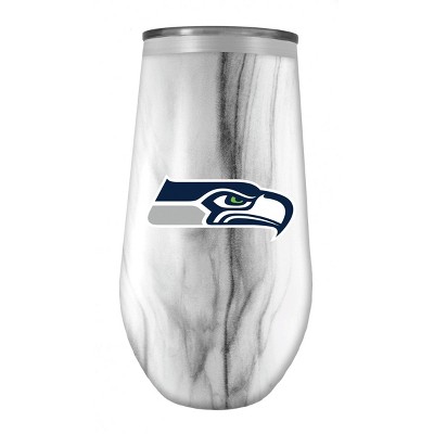 NFL Seattle Seahawks Tall Stemless Marble Tumbler - 16oz