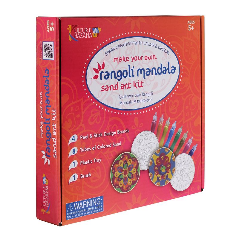 Kulture Khazana Make Your Own Rangoli Sand Art Kit, 3 of 10