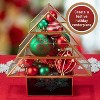 D'Eco Glass Tree 8" Plant Terrarium- Tabletop Gold Trimmed Planter & Centerpiece- Decor for Home & Office, Decorations for Shelf-Gift for Plant Lovers - 2 of 3