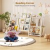 SUGIFT Kids Bookshelf and Toy Organizer, 3-Tier Bookshelf for Kids, Sturdy Kids Bookcase with Storage, Toddler Book Shelf - 2 of 4