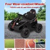 Garvee 24V Ride-On Toys for Big Kids，Electric Four Wheeler，Battery Electric Car for Kids with Parent Remote,Bluetooth Music, Horn - 3 of 4