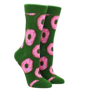 Donut Socks (Women's Sizes, Adult Medium) from the Sock Panda - 1 of 3