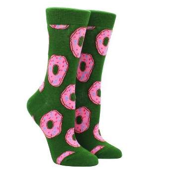 Donut Socks (Women's Sizes Adult Medium) from the Sock Panda