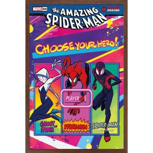 Trends International Marvel Comics - Spider-Man: Beyond Amazing - Choose Your Hero Framed Wall Poster Prints - 1 of 4