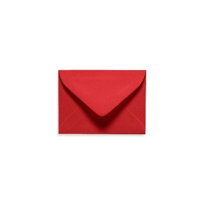 LUX #17 Mini Envelope 2 11/16 x 3 11/16 1000/Box Ruby Red EXLEVC-18-1000