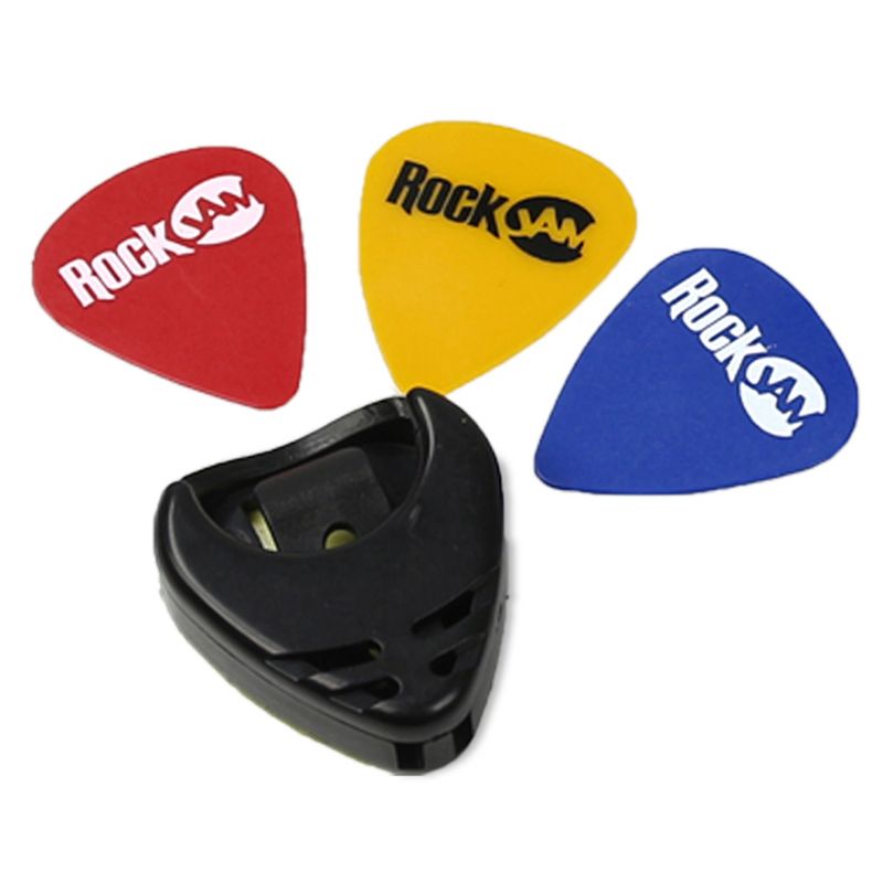 RockJam Acoustic Guitar Kit with Tuner, Bag, Stand, Strap & Lessons AG-1BK-SK Black, 4 of 10