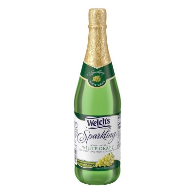 Welch's Sparkling White Grape Juice - 25.4 fl oz Glass Bottles
