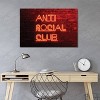Anti Social Club by Philippe Hugonnard Unframed Wall Canvas - iCanvas - 3 of 4