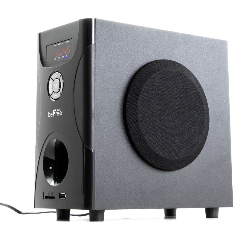 beFree Sound 5.1 Channel Surround Sound Bluetooth Speaker System in Black, 3 of 16