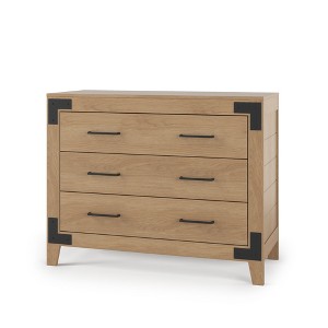Child Craft Lucas 3 Drawer Dresser for Nursery or Bedroom, Plenty of Storage, Anti-Tip Kit Included to Prevent Tipping, Non-Toxic, Baby Safe Finish - 1 of 4