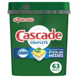 Cascade Complete Action Pacs Lemon - 63ct