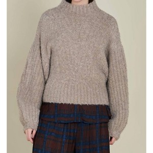 Women's Luxe Bubble Sleeve Sweater - GRADE & GATHER - 1 of 3