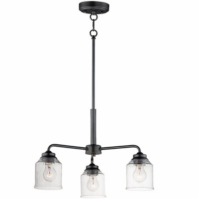 Maxim Lighting Acadia 3 - Light Chandelier in  Black