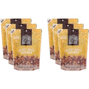 Second Nature Trail Mix Energy Boost Smart - Case of 6 - 10 oz - 1 of 2