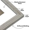 Americanflat Picture Frame with Oval Mat Insert and Shatter-Resistant Glass - Signature Collection - Photo Frame for Wall Display - 3 of 4
