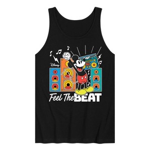 Men's - Disney - Mickey Feel The Beat Graphic Tank Top - 1 of 3