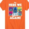 Boys' - Trolls - Here We Bro Again Branch and Brothers Short Sleeve Graphic T-Shirt - 2 of 4