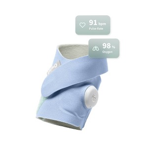 Owlet Dream Sock Baby Monitor - Exclusive Blue Mist - 1 of 4
