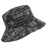 Shiraleah Black and White Reversible Bucket Hat - 2 of 3